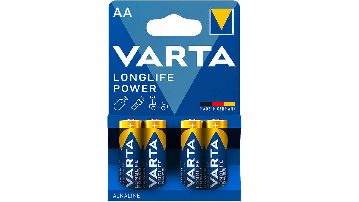 Varta LR6 Alkaline Longlife Power Battery 4906VB4