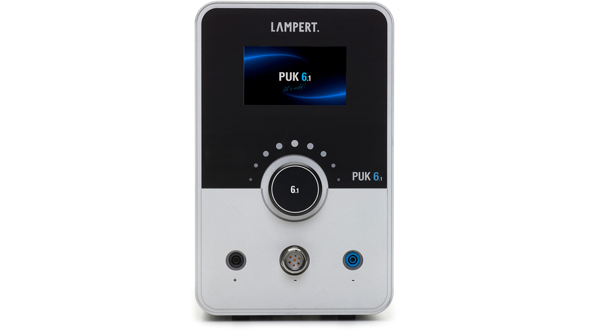 Lampert punteadora PUK 6.1 con pieza de mano