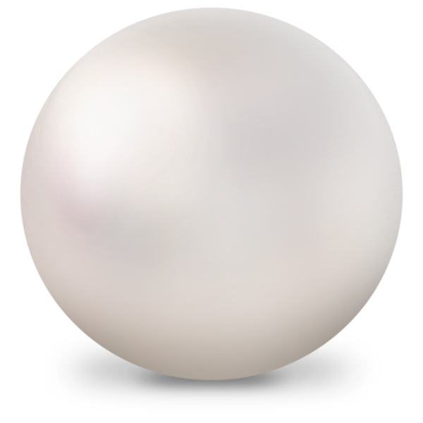Cultured Akoya pearl, 4/4, white, Ø 4 - 4,5 mm, drilled