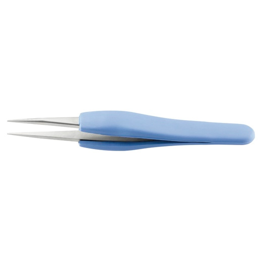 Bergeon 7572-ESD-3 ESD tweezers type 3, handle coated with nitrile rubber