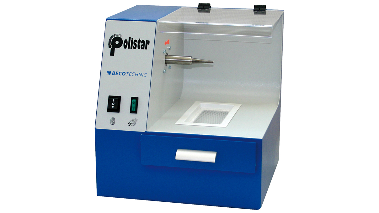 Beco Technic Polistar Polishing machine, motor power 250 to 350 Watt 2.800 rpm dust suction 440 m³/h
230 Volt 50 Hz