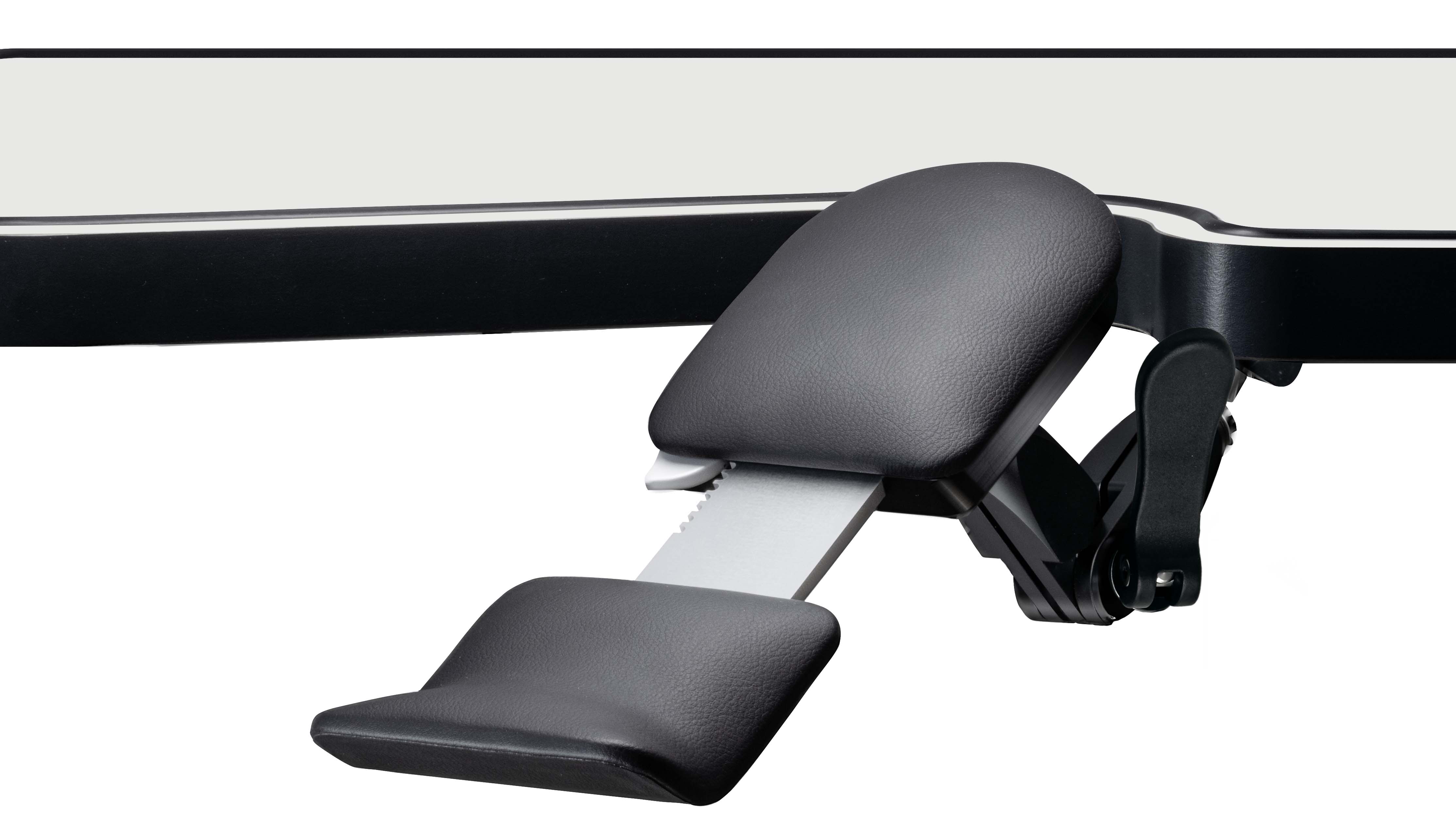 VOH Armrests, length dynamic from 280 - 350 mm, 3D adjustable, black, special equipment for Ergolift
Evolution (Ergo Suite, swiss patent)