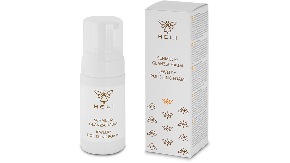 Heli mousse de polissage pour bijoux avec formule protectrice, 100 ml