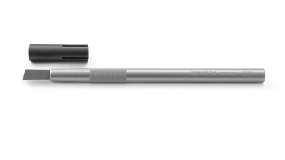 Bergeon 2931 Handgraver gemaakt van Widia hardmetaal, breedte: 6 mm, dikte: 0,5 mm