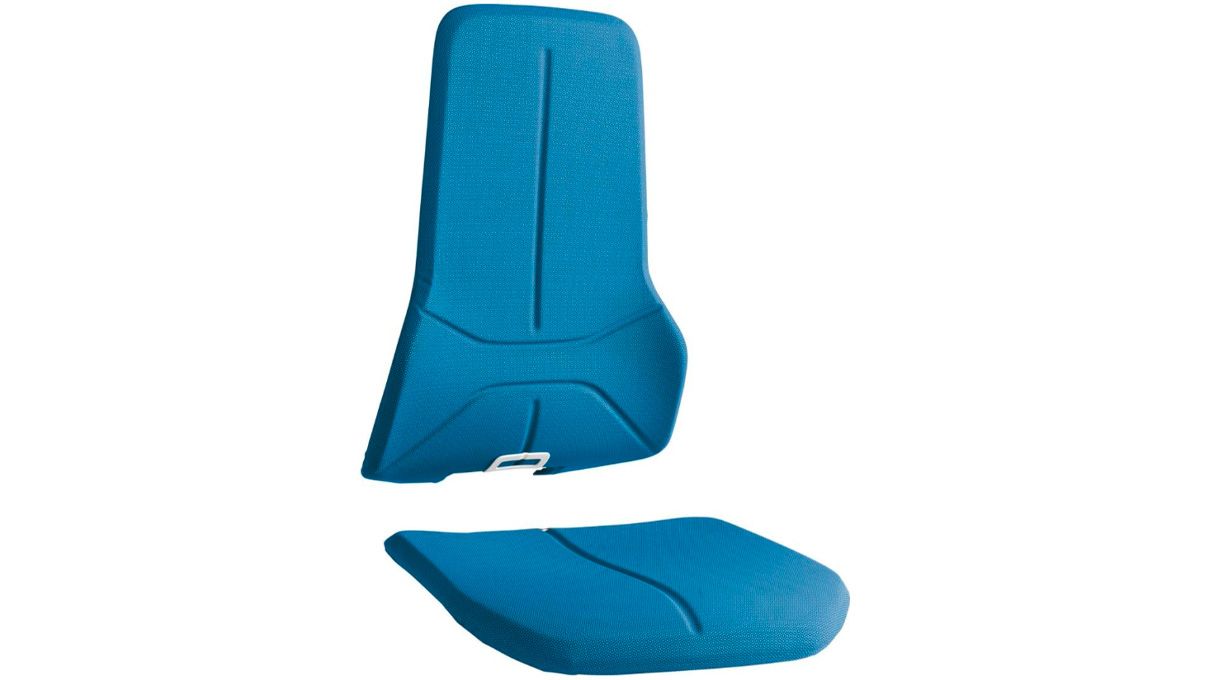 Bimos Upholstery element Supertec 9588-SP02 for work chair Neon, blue