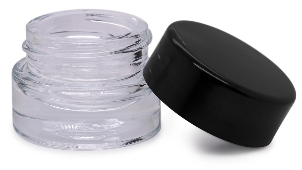 Electrolyte container Ø 35 mm, with black lid, for Rhodinette tampon electroplating