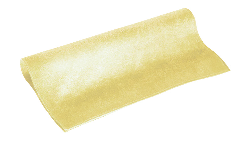 Microfiber cloth, elastic terry structure, yellow