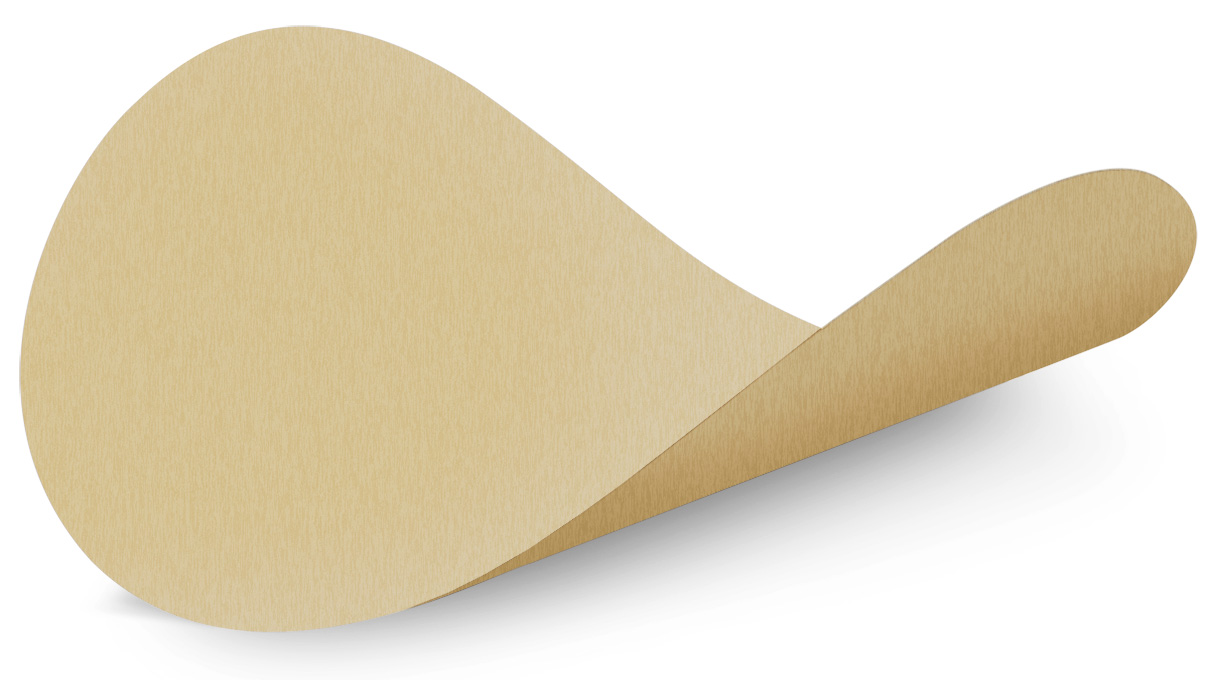 Kartonpapier zonder coating, beige, Ø 240 mm, niet zelfklevend