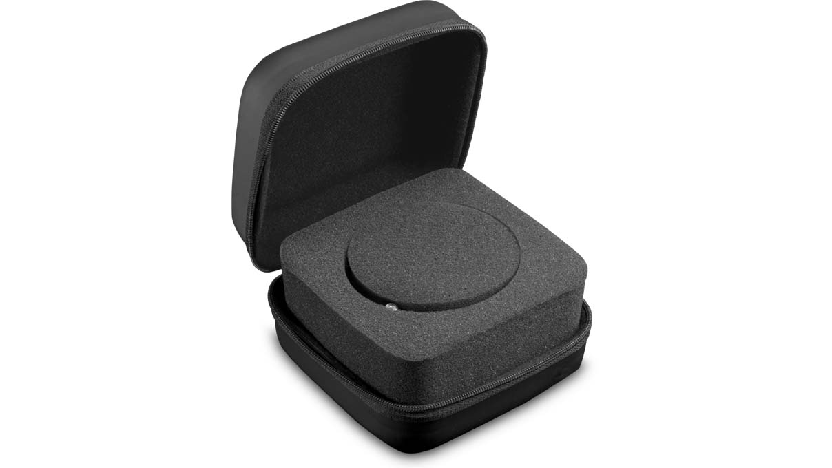 Watch Box ProtectMax, robust hard case for large watches, matt black synthetic material, printable with
your logo