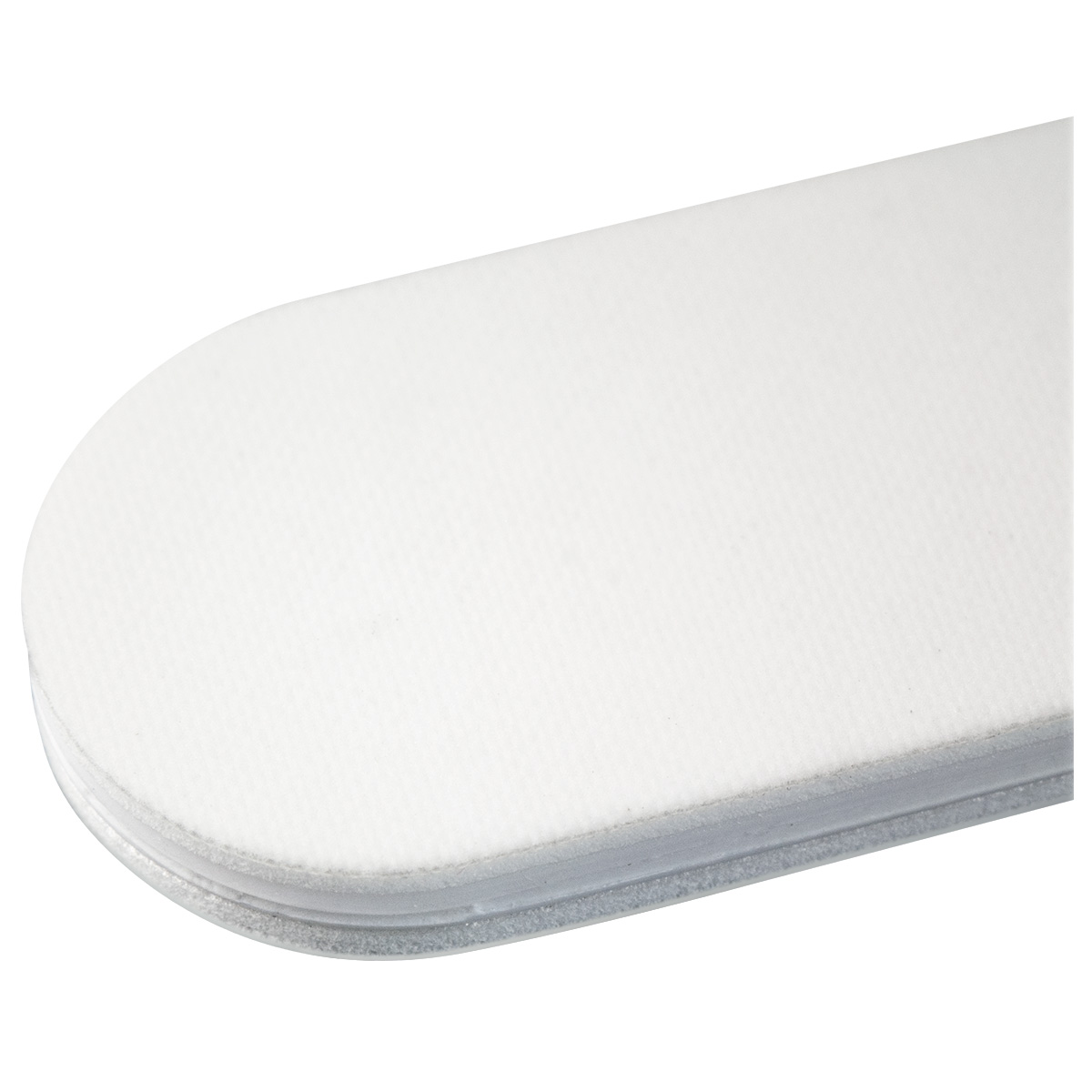 Emery file flexible, white, grain medium, fine polishing