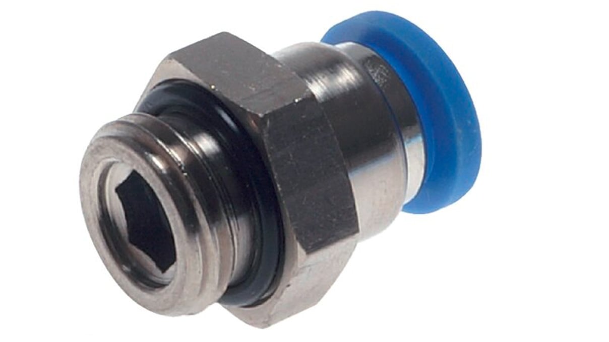 Straight push-in connection G 1/2"-12 mm, IQS standard