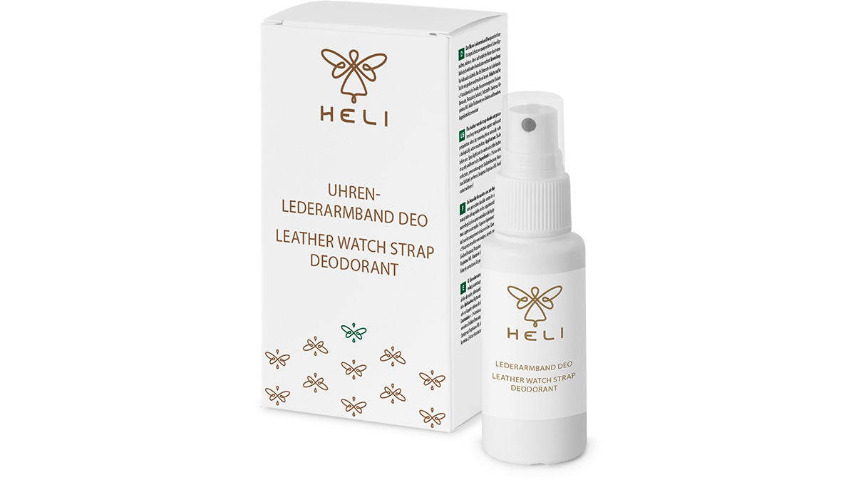 Heli désodorisant pour bracelet en cuir, vaporisateur, 30 ml