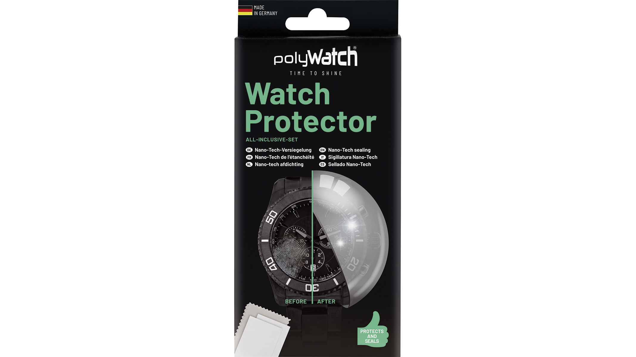 polyWatch Watch Protector, sealing, single unit