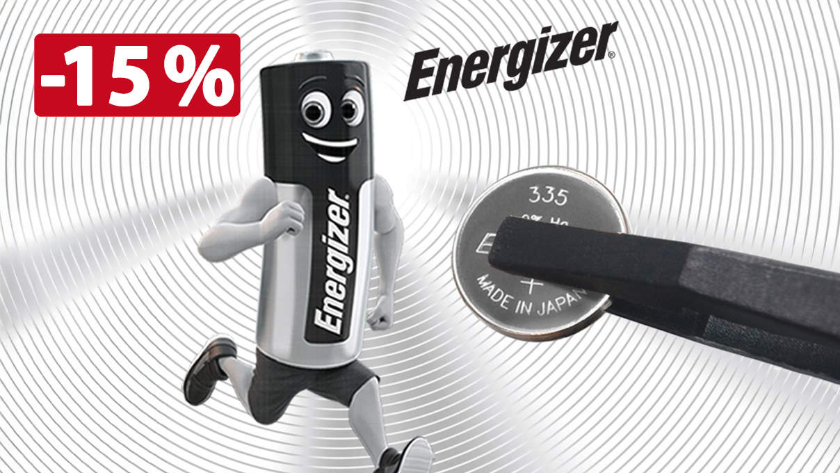 Energizer – 15 % discount in kind