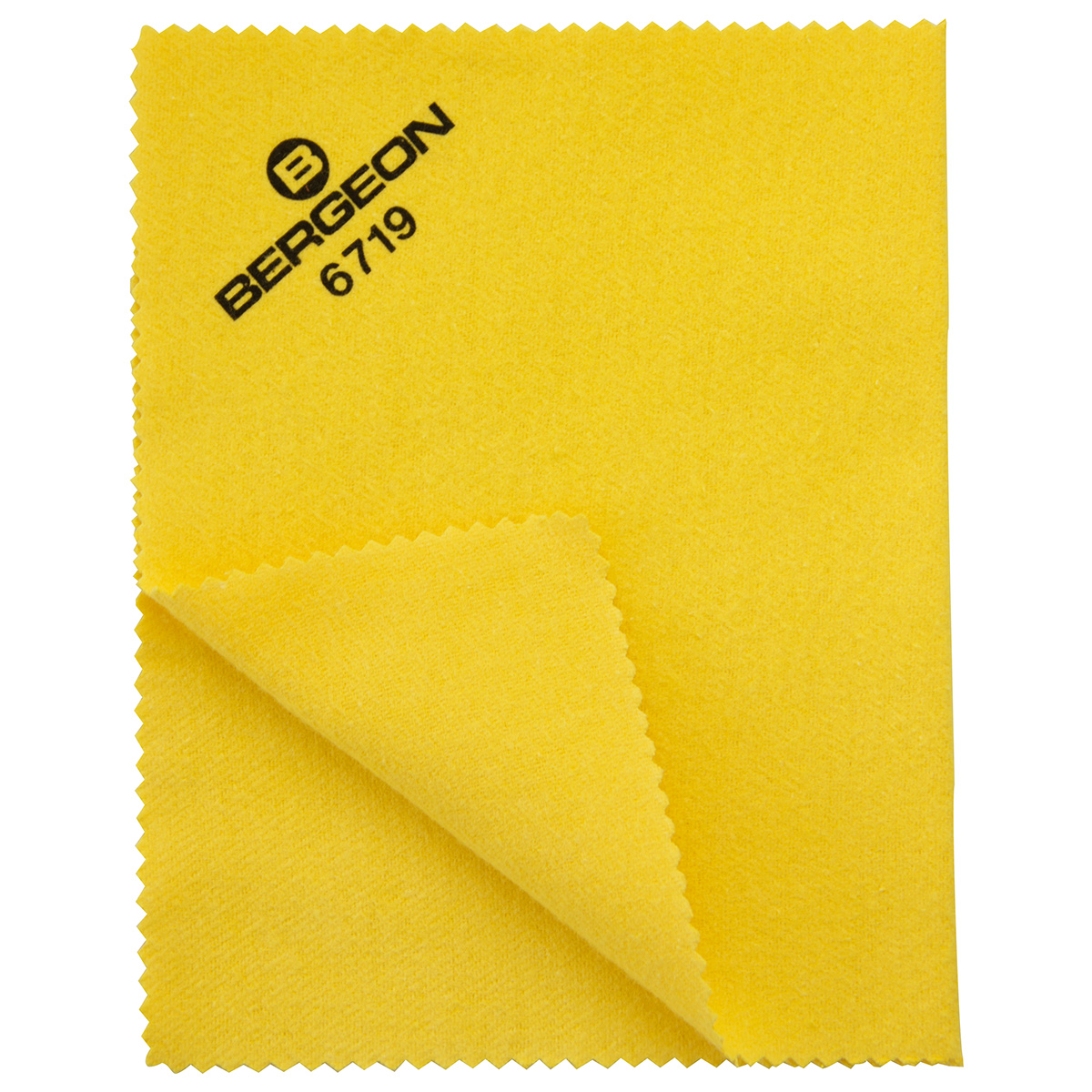 Bergeon 6719 Polishing cloth with tarnish protection for gold, silver, tin, 300 x 190 mm