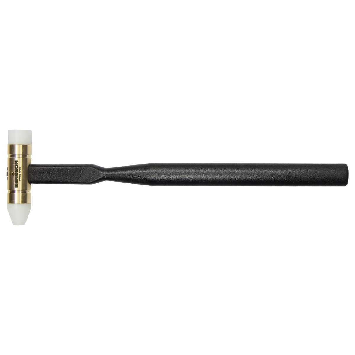 Bergeon soft-face hammer, 85 g, head Ø 9 - 16 mm, length 230 mm