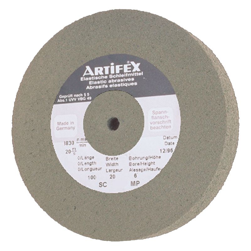 Artifex Grinding Wheel Sc Wp Grain Very Coarse Hardness Soft